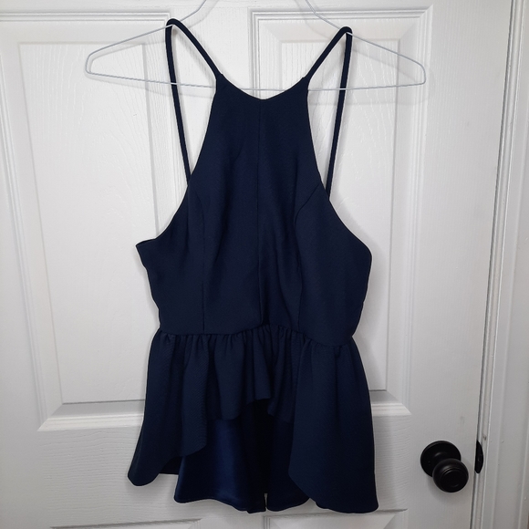 Latiste by Amy navy high low top - Picture 2 of 6